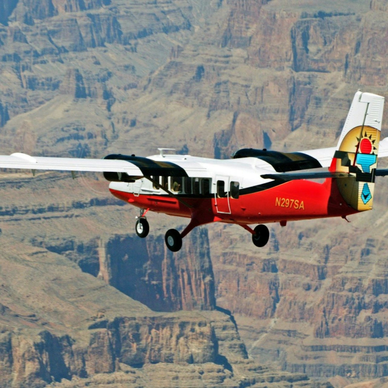 Grand Canyon West: Roundtrip Flight from Las Vegas with Skywalk - Photo 1 of 11